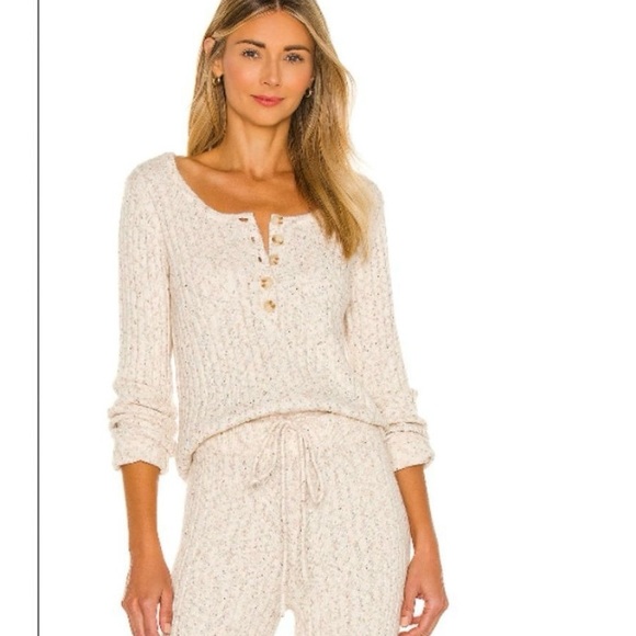 Heartloom “oat” sweater lounge set - Picture 3 of 6